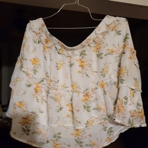 Allegra K size xl Floral skirt